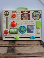 Vintage Fisher Price Activity Center 1973 Toddler Crib Busy Board