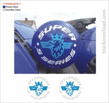 Scania S Series Air Tank  Sticker Decal Emblem Next Generation - (74)
