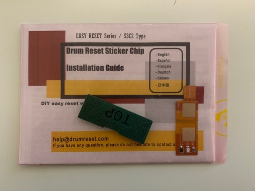 Drum reset sticker chip for - sticker,