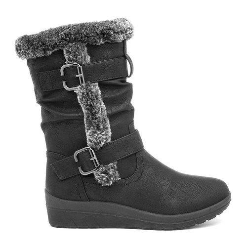 Softlites womens black calf - womens,