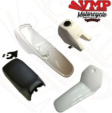 Yamaha PW80 PY80 Body Kit Plastic Front Rear Mud Fender Seat Fuel Tank Kit White
