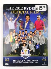 The 2012 Ryder Cup Official Film Golf DVD Region 0 PAL