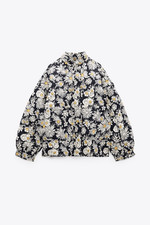 Zara Jacket Ditsy Floral Daisy