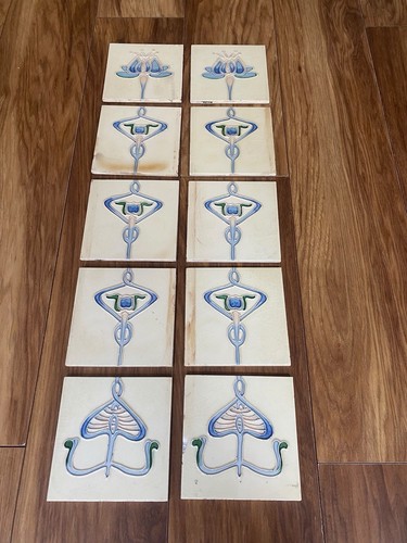 Set art nouveau style - nouveau,