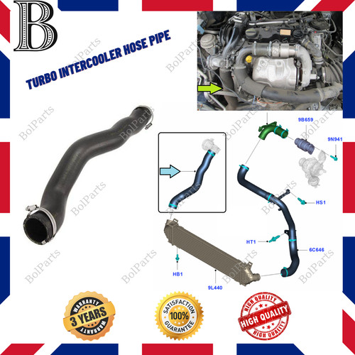 Turbo intercooler hose pipe - intercooler,