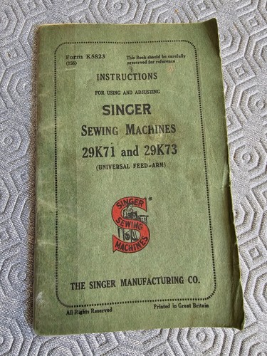 Singer 29k71 29k73 free arm - 29k71,