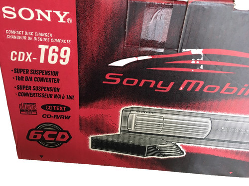 Sony cdx t69 6cd changer - sony,