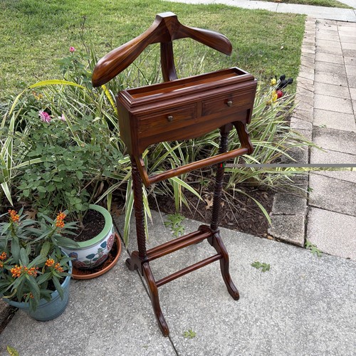 Vintage walnut butler - vintage,