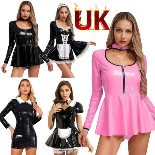 Women glossy wetlook - women's,