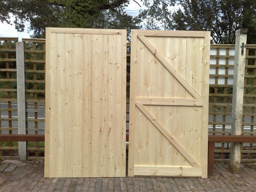 Wooden garage doors - wooden,