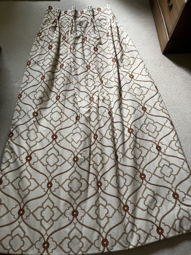 Country house curtains lined - house, curtains,