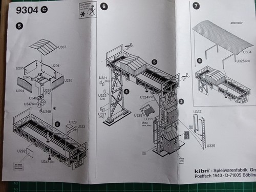 Kibri 9304 gantry loading - 9304,