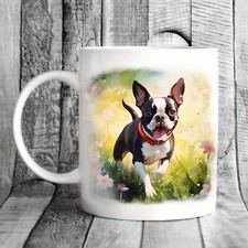 Pet Dog Mug, watercolour