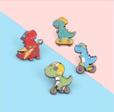 Enamel Pin Badges - Set of 4 -