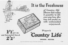 PLAYER'S Country Life Tobacco
