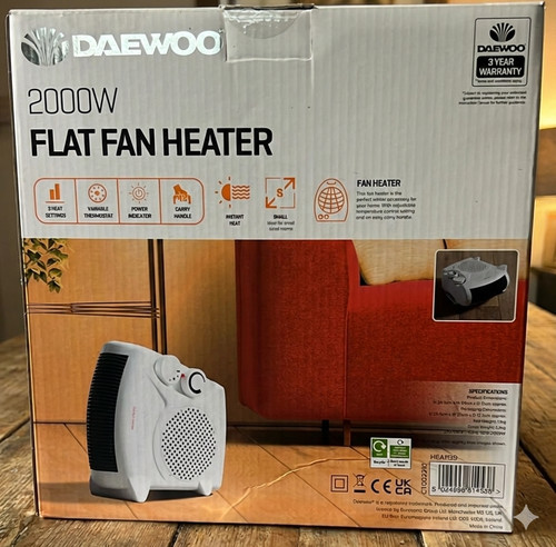 Daewoo 2000w flat upright - daewoo,