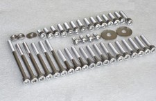Yamaha XJR400 Engine Covers 41x Stainless Steel Allen Bolts Socket Capscrew kit