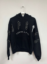 Men's Trapstar London Embroidered Black It's a Secret Hoodie Size XS