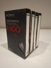 4 Sony Betamax Video Tapes