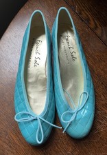French Sole Blue Patent