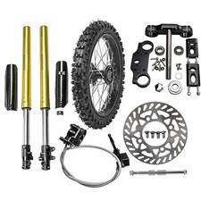 Front Forks 17" Big Wheel 70/100-17 Tyre 15mm Pit Bike Thumpstar 110CC 125 150cc