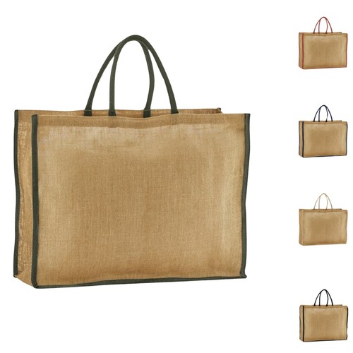 Extra large jute shopper bag - extra,