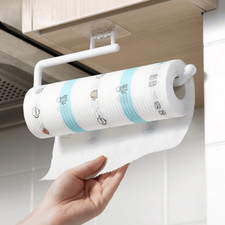Kitchen Storage Paper Rack Roll Hanger Under Towel Cupboard Holder Unit Shelf