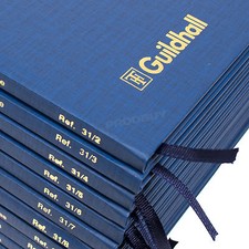 Guildhall A4 Accounts Book 80 Page Paper Cash Column Accounting Ledger Record