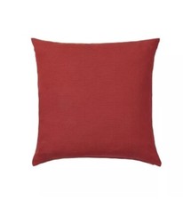 IKEA Majbraken Red Cushion Cover 50cm x 50cm 100% Cotton Zipper Makes