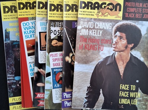 Dragon kung poster magazine - dragon,