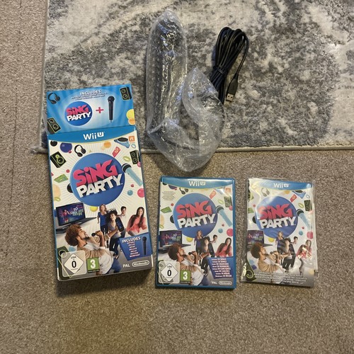 Nintendo wii sing party - u,