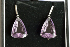 Lalique Ice Light earrings 