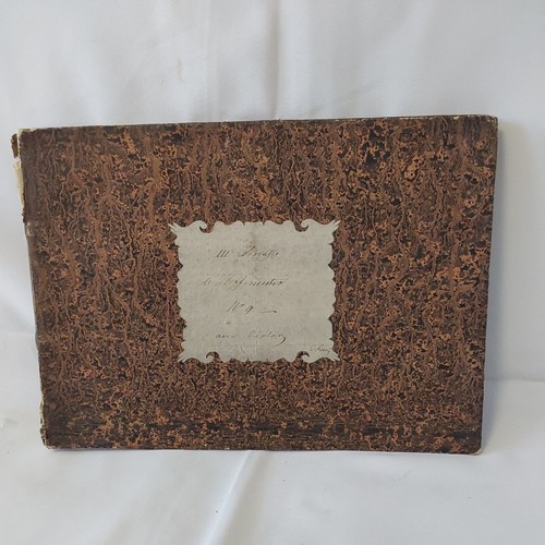 Antique sheet music folio - sheet,