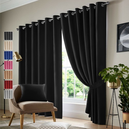 Blackout curtains thermal - blackout,