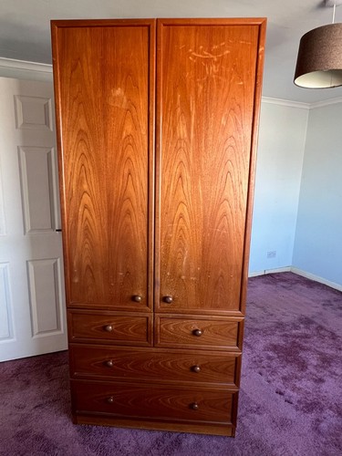Vintage plan teak double - vintage, g