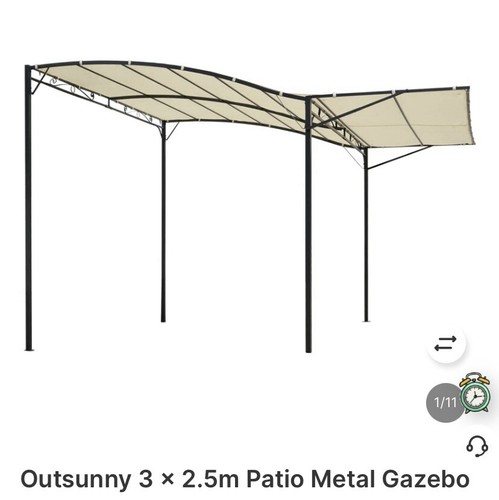 Outsunny 5m patio - outsunny, metal