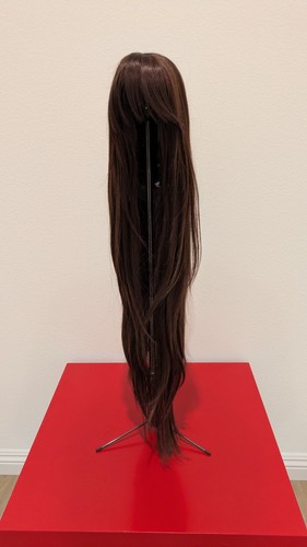 Full synthetic dark brown - full,