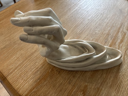 Tealight candle holder hand - hand, of