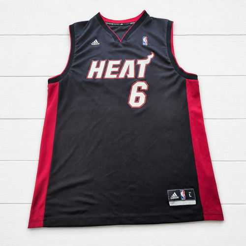 Miami heat shirt mens large - miami,