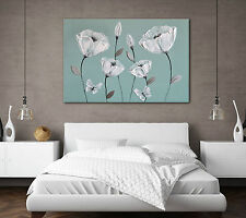 BEAUTIFUL CANVAS DUCK EGG BLUE