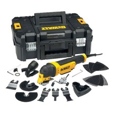DeWALT DWE315KT multi tool 240v + accessory set & tstak case with foam liner