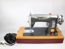 Brother Precision Sewing Machine Heavy Duty Tested & working with Case and Pedal