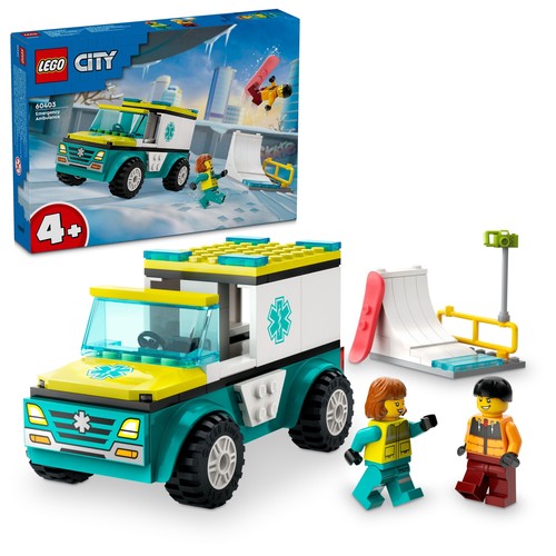 Lego city emergency ambulance - lego,