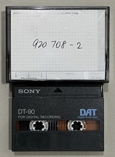 2 Unlimited - No Limits! DAT Production Master Digital Audio Tape Cassette Rare