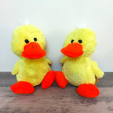 2 DUCK CUDDLY TOYS Teddy Soft