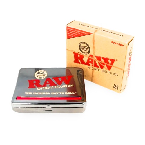 Raw metal roll box - metal,