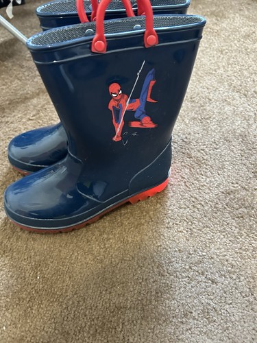 Boys spider man wellies - boys,