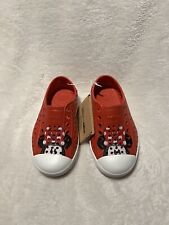 🌟 Disney Parks X Native Minnie Mouse Red Shoes Kids UK 6 / US C7 New Tags 🎀