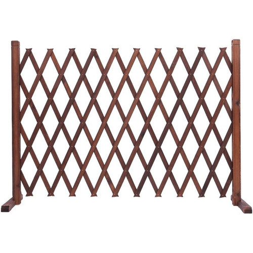 Expanding wooden trellis - expanding, fence