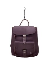 GRAFEA Leather Shoulder Bag Bordeaux Plain Used